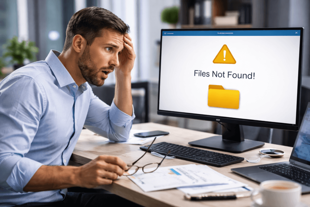 Business user discovering deleted Microsoft 365 email and files