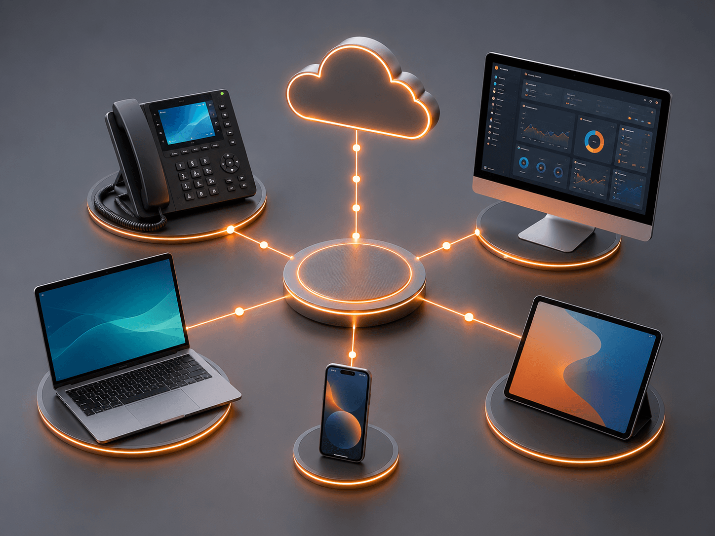 communication accross all devices for a small business
